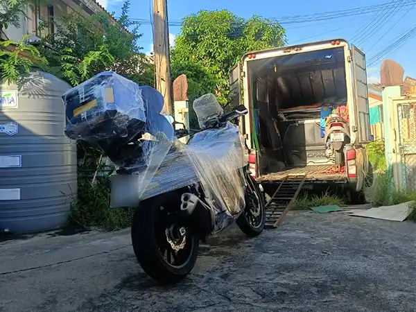 ขนส่งรถจักยานยนต์