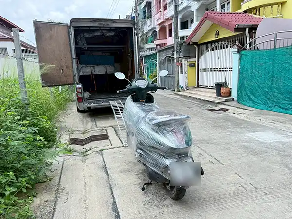 ส่งรถมอเตอร์ไซค์